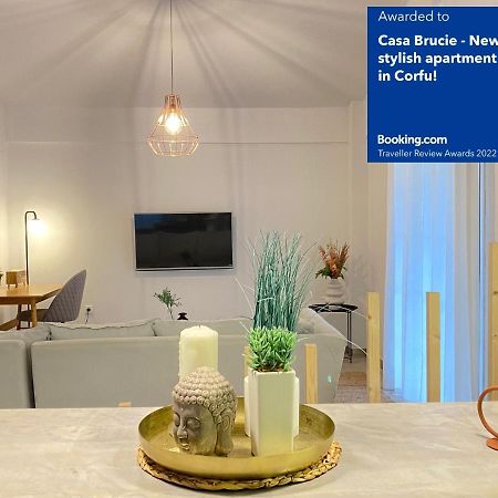 Casa Brucie - New Stylish Apartment In Corfu! Kanálion エクステリア 写真