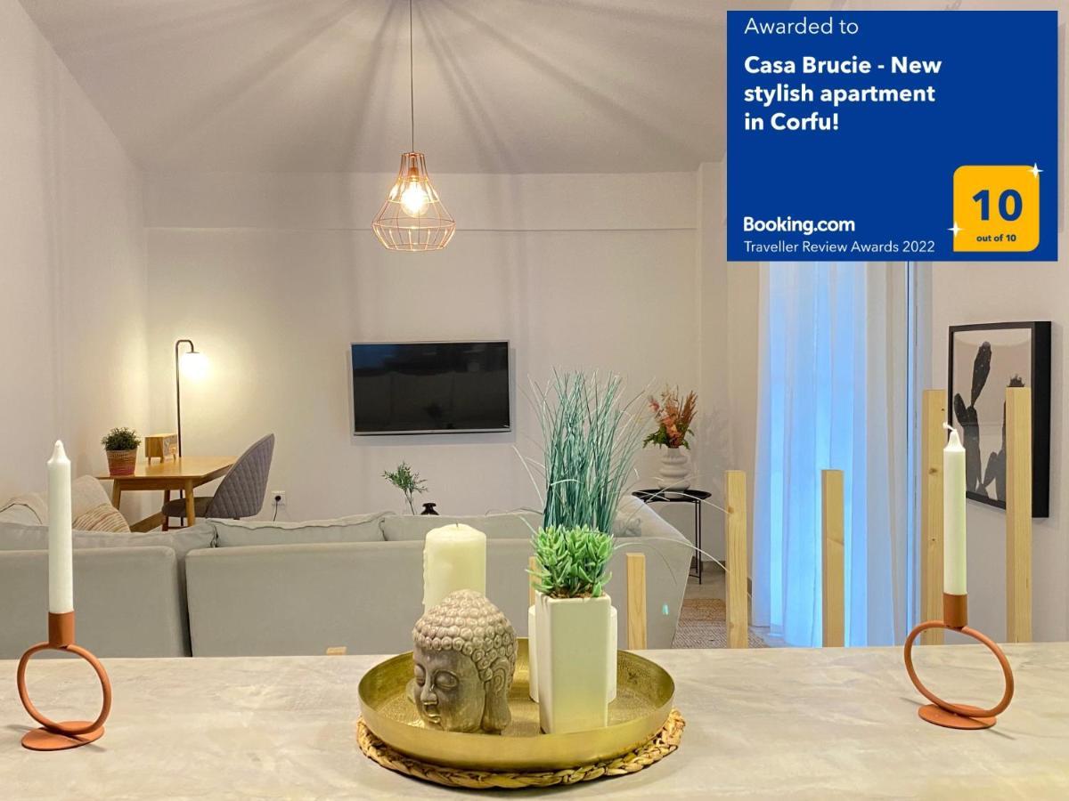Casa Brucie - New Stylish Apartment In Corfu! Kanálion エクステリア 写真